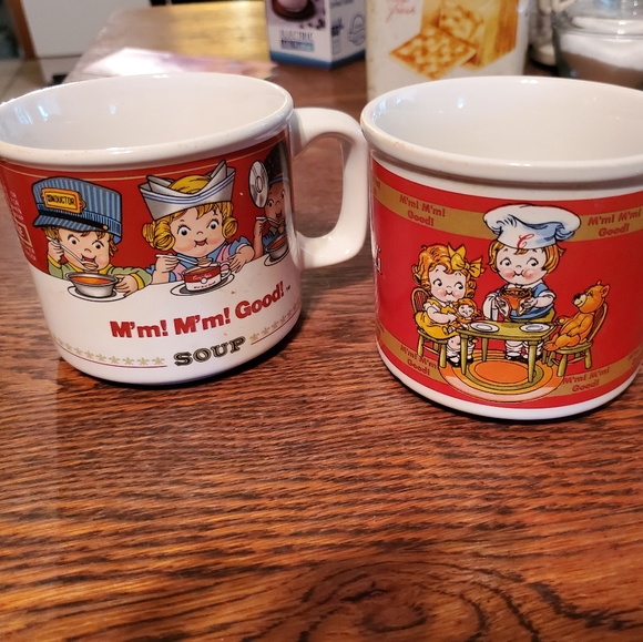 Other - Campbell's soup mugs a set of 2.